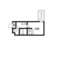 ローゼ比治山の物件間取画像